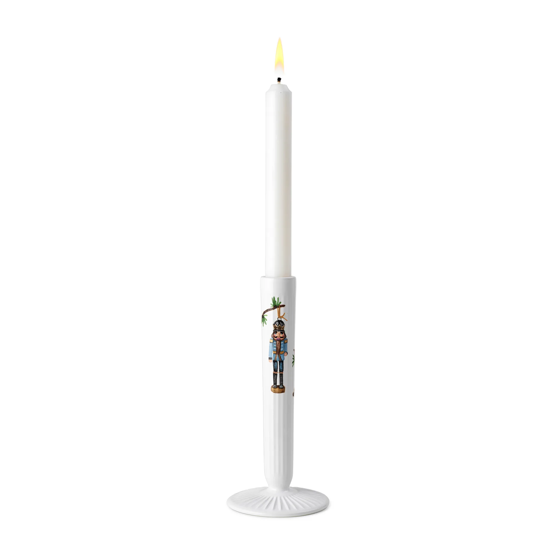 Portacandele Hammershøi Christmas bianco, 20 cm Kähler
