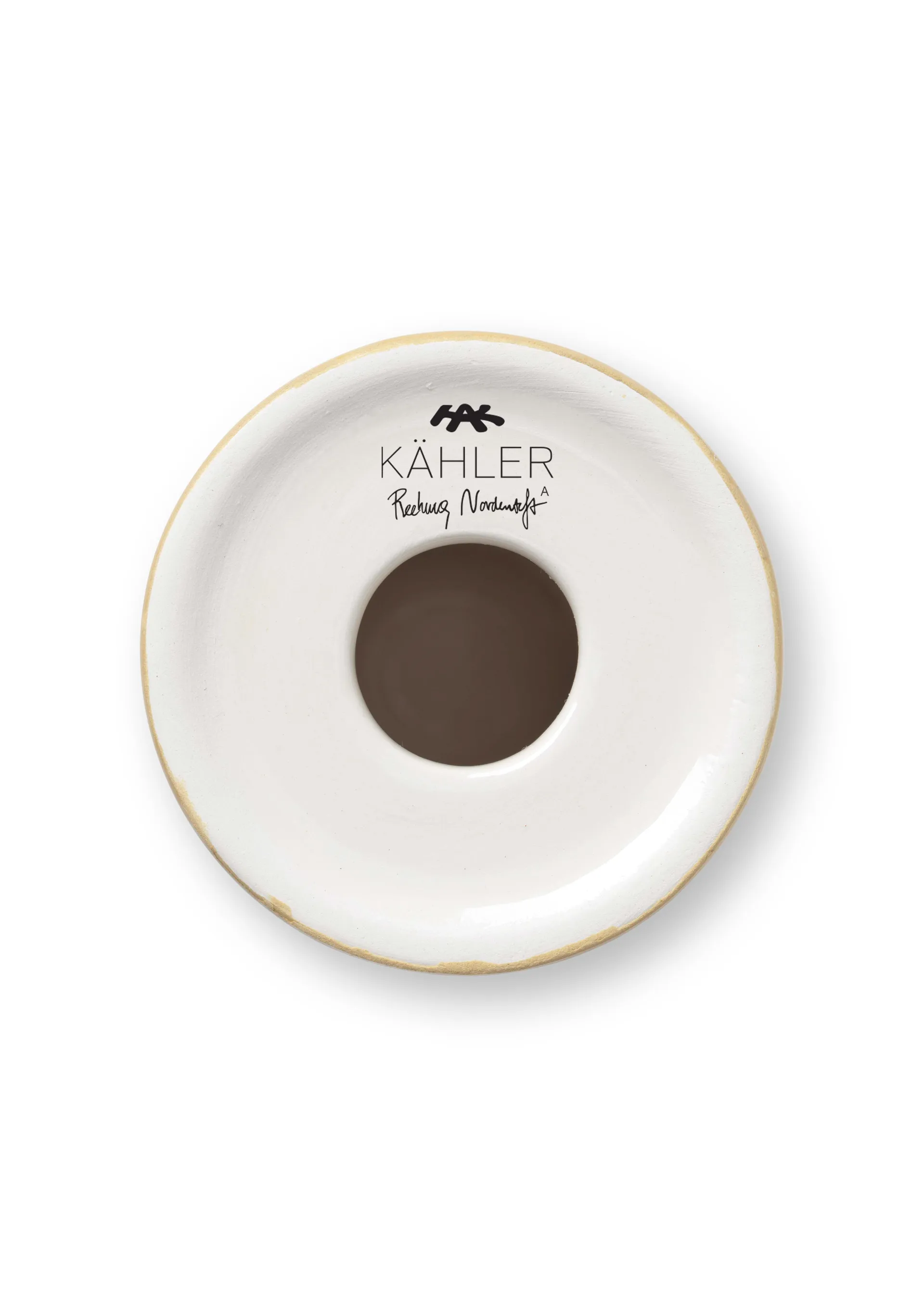 Portacandele Omaggio Nuovo 16 cm, Ocra Kähler