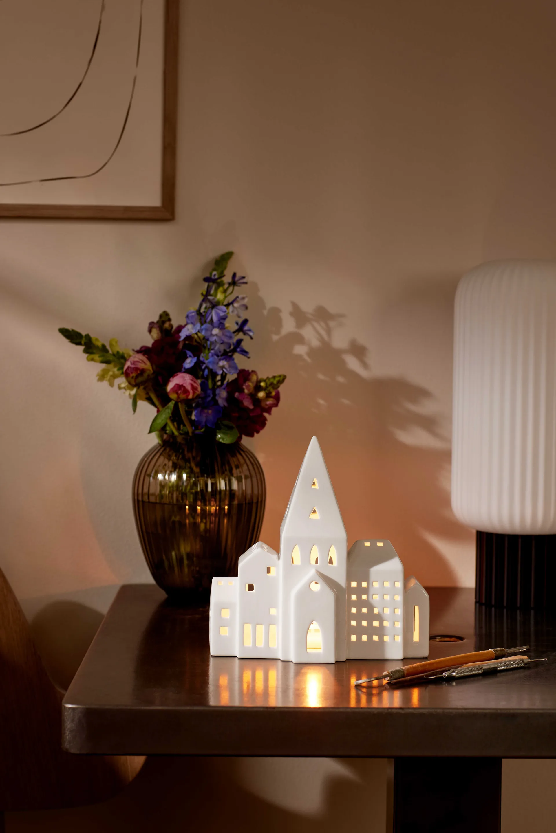 Portacandele Urbania, City Kähler