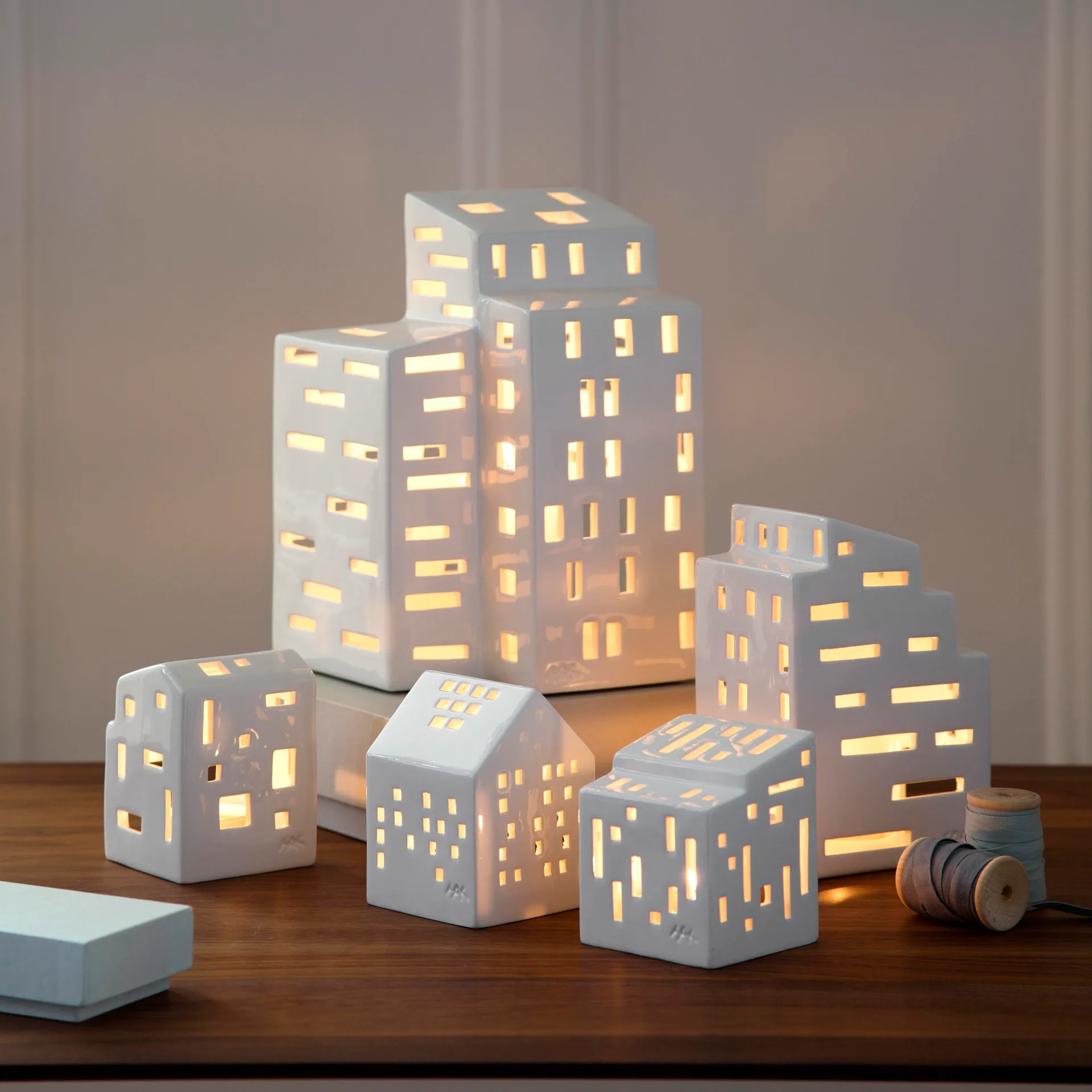 Portacandele Urbania piccolo, functio Kähler