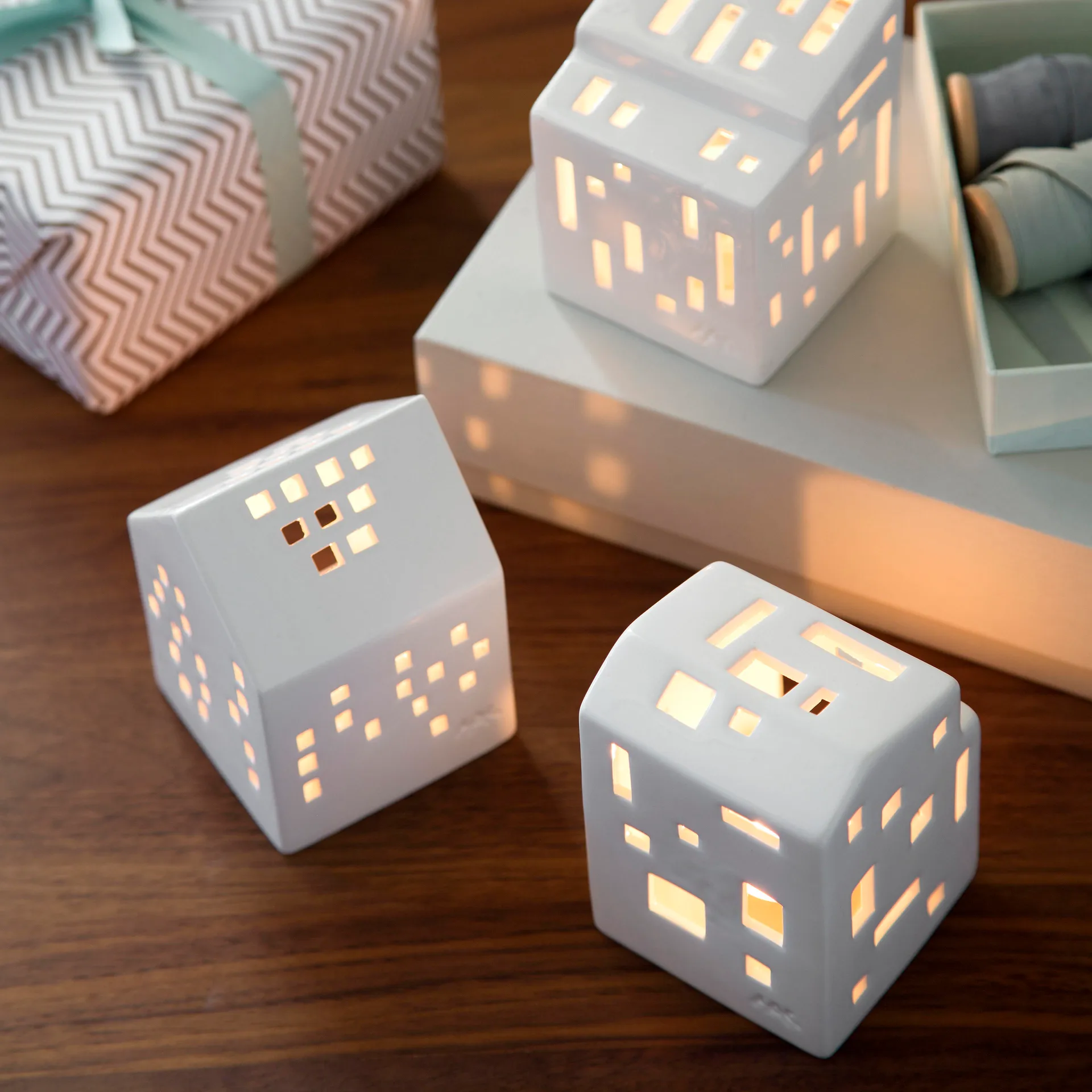 Portacandele Urbania piccolo, functio Kähler