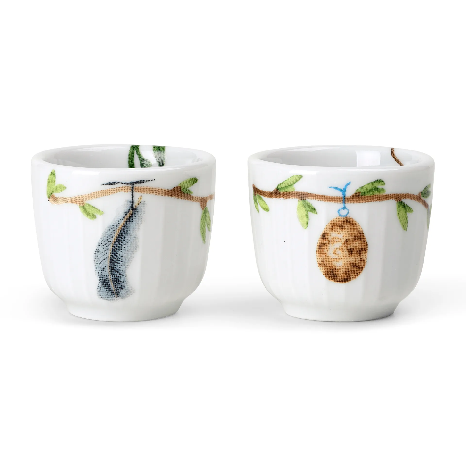 Portauovo Hammershøi Spring Ø 5 cm 2 pezzi, bianco Kähler