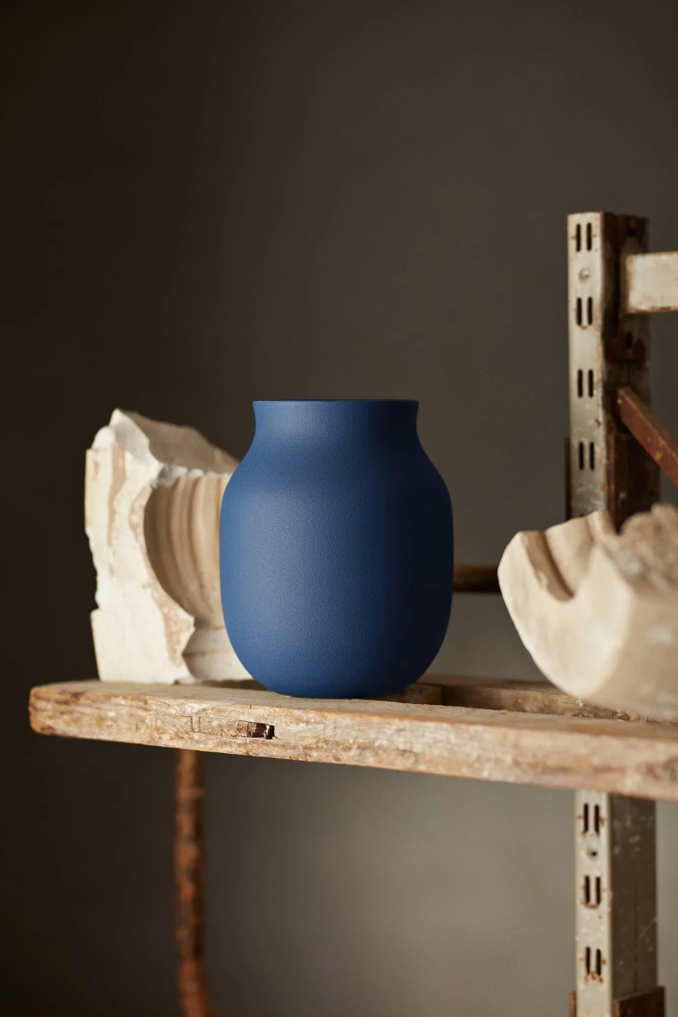Studio Omaggio vaso, Blu, 20 cm Kähler