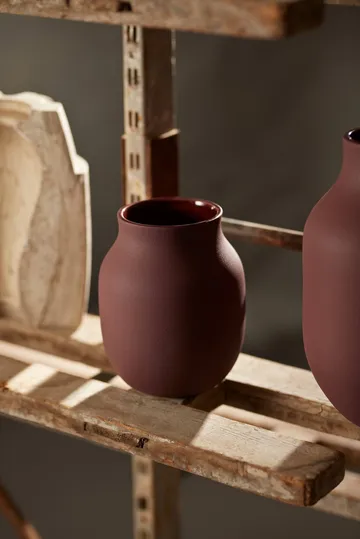 Studio Omaggio vaso - Bordeaux, 20 cm - Kähler
