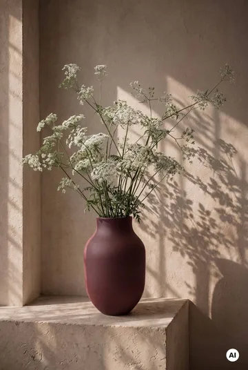 Studio Omaggio vaso - Bordeaux, 31 cm - Kähler