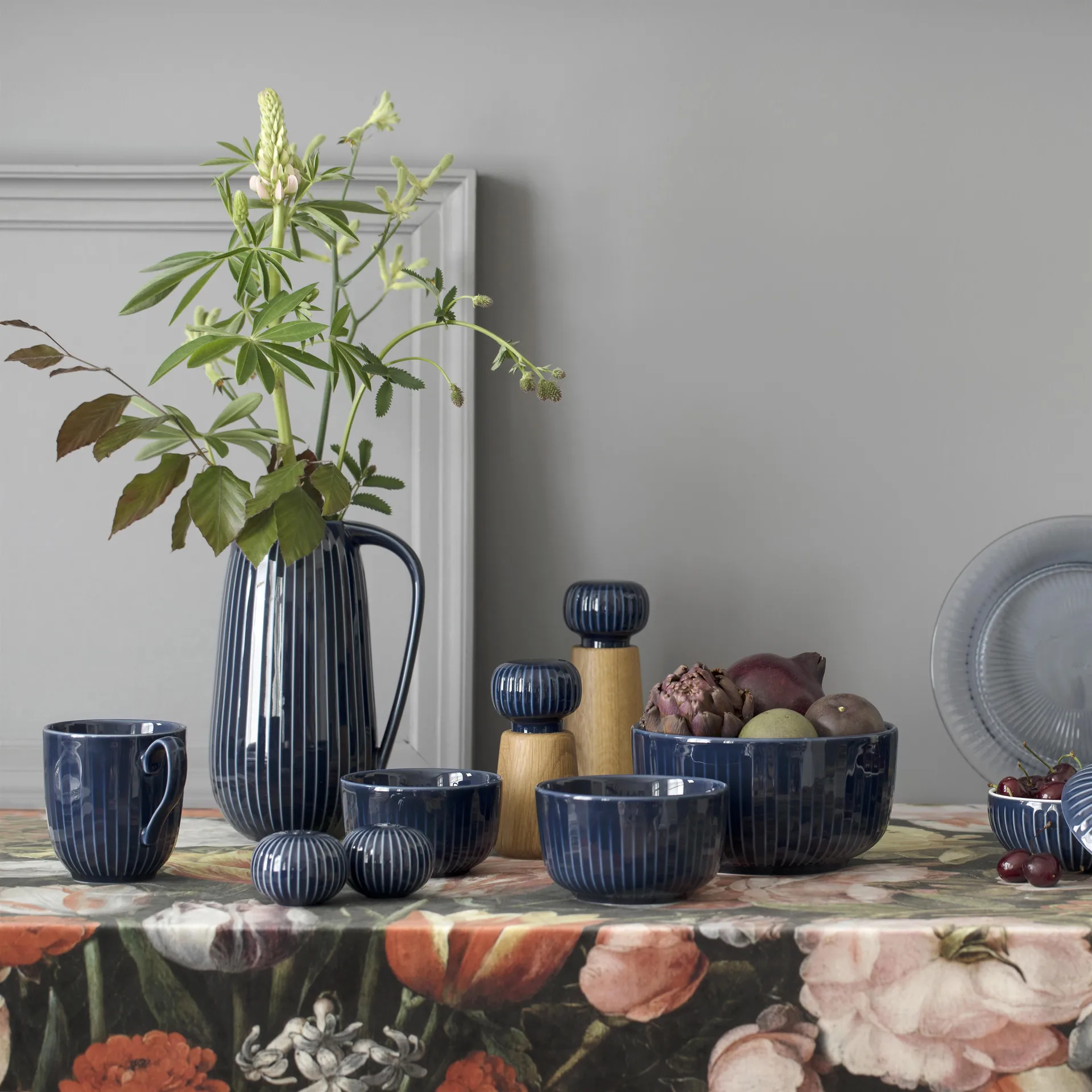 Tazza Hammershøi, indigo Kähler