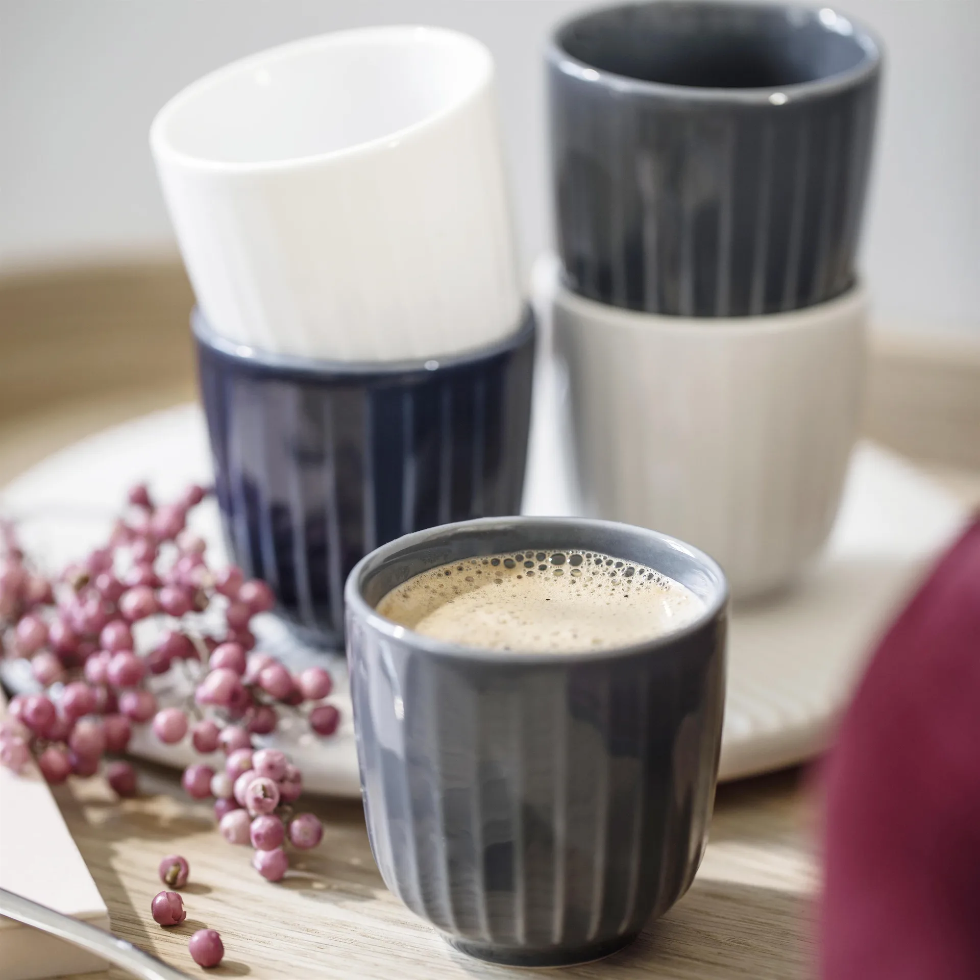 Tazzina da espresso Hammershøi, bianco Kähler