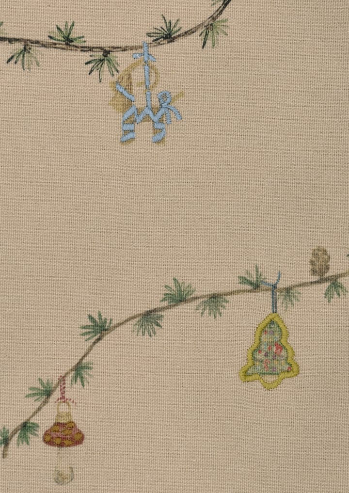 Tovaglia beige Hammershøi Christmas  - 150x270 cm - Kähler