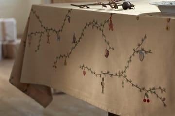 Tovaglia beige Hammershøi Christmas  - 150x270 cm - Kähler