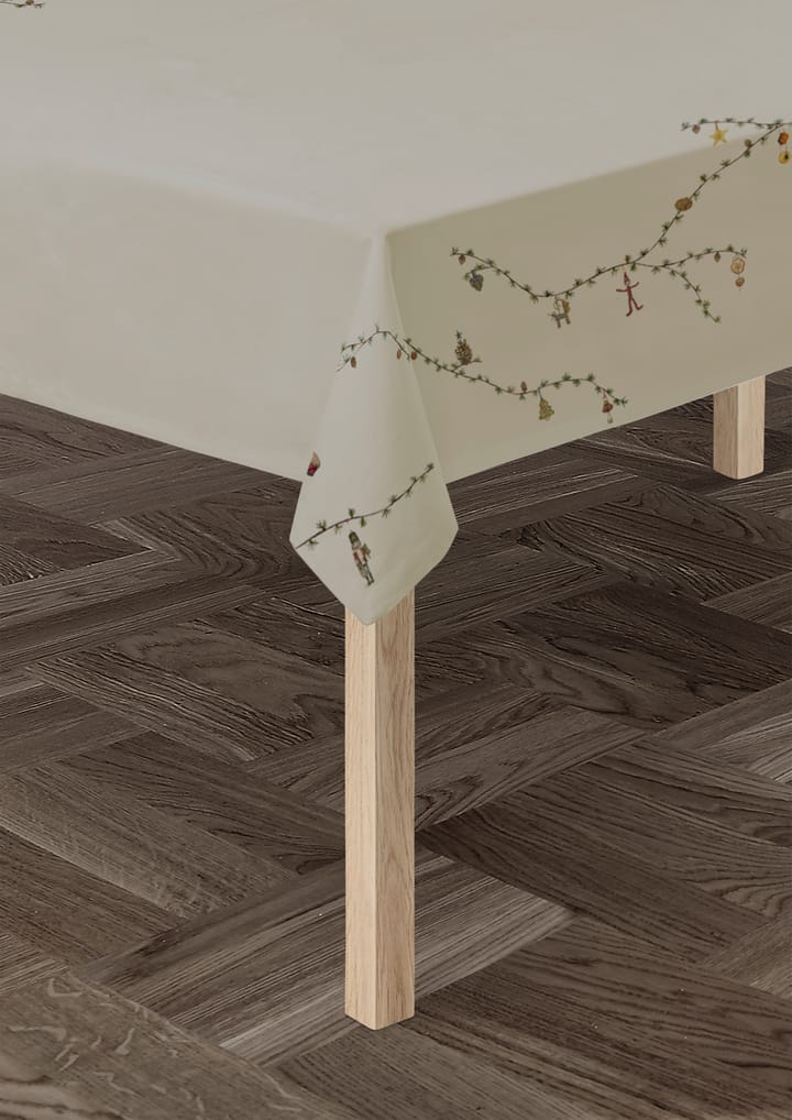 Tovaglia beige Hammershøi Christmas , 150x320 cm Kähler