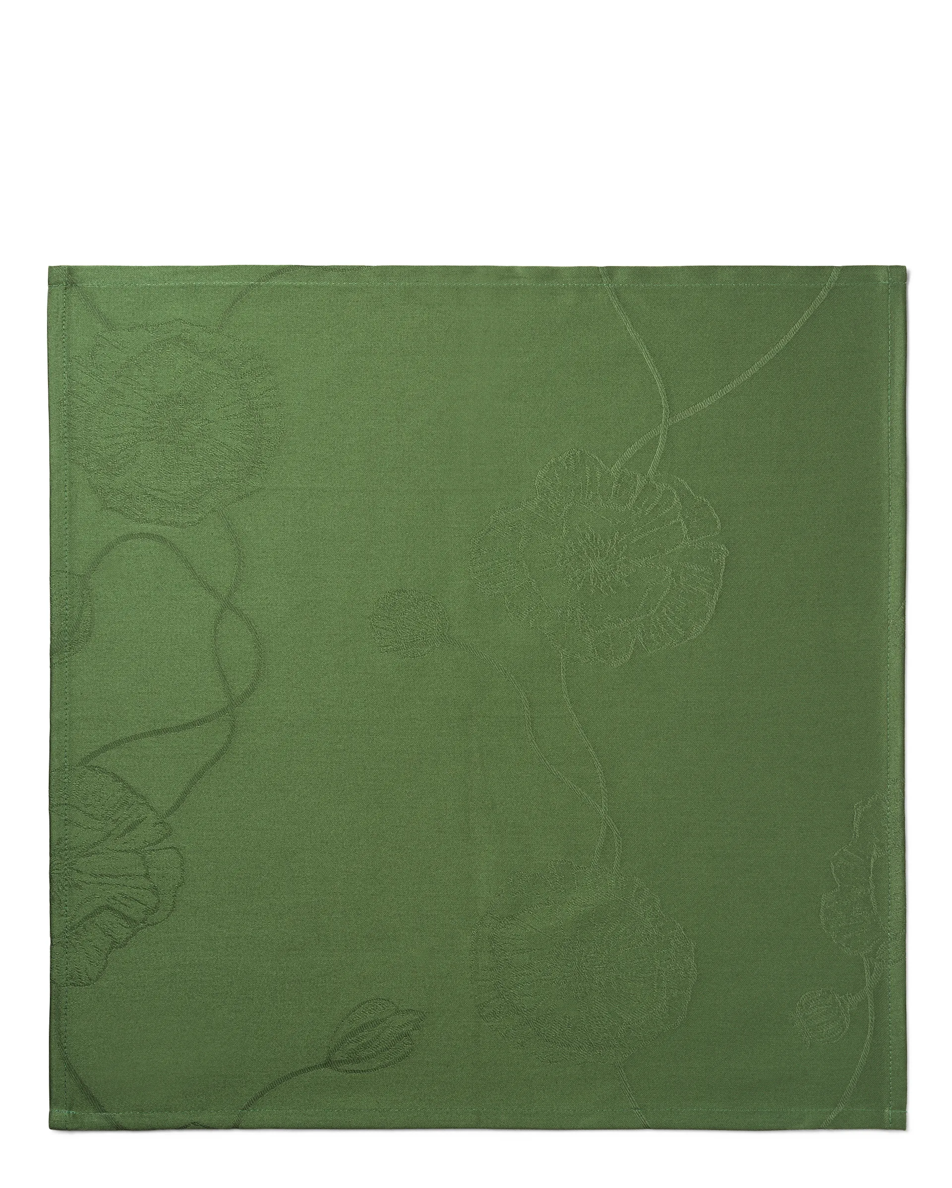 Tovagliolo di stoffa Hammershøi Poppy, 45x45 cm, confezione da 4, Verde Kähler