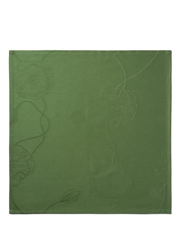 Tovagliolo di stoffa Hammershøi Poppy, 45x45 cm, confezione da 4 - Verde - Kähler