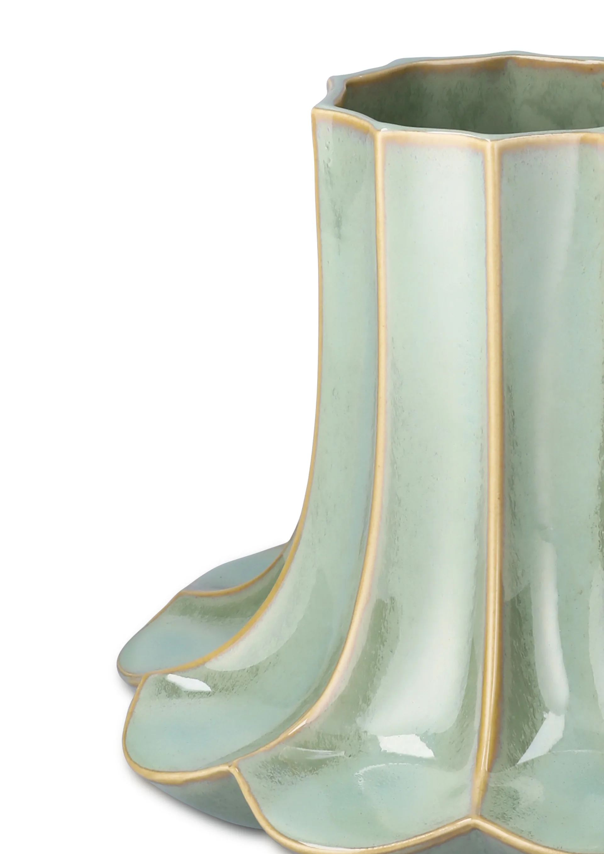 Vaso Cantarell, Verde, 20,5 cm Kähler