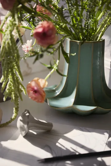 Vaso Cantarell - Verde, 20,5 cm - Kähler