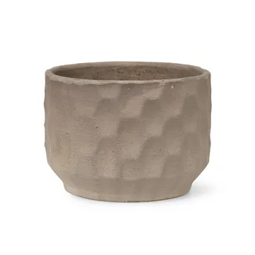 Vaso da fiori Groove light sand - Ø 16,5 cm
​ - Kähler
