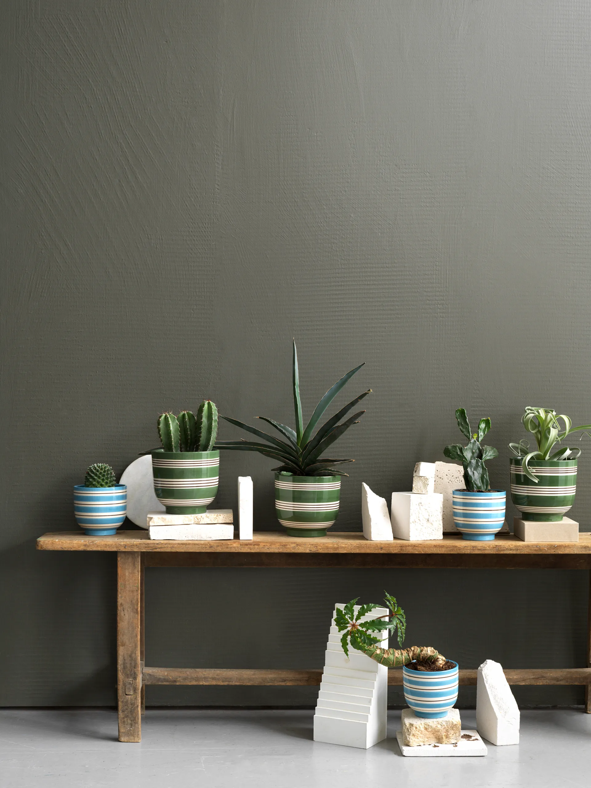 Vaso da fiori Omaggio Nuovo Ø 12 cm, Blu medio Kähler