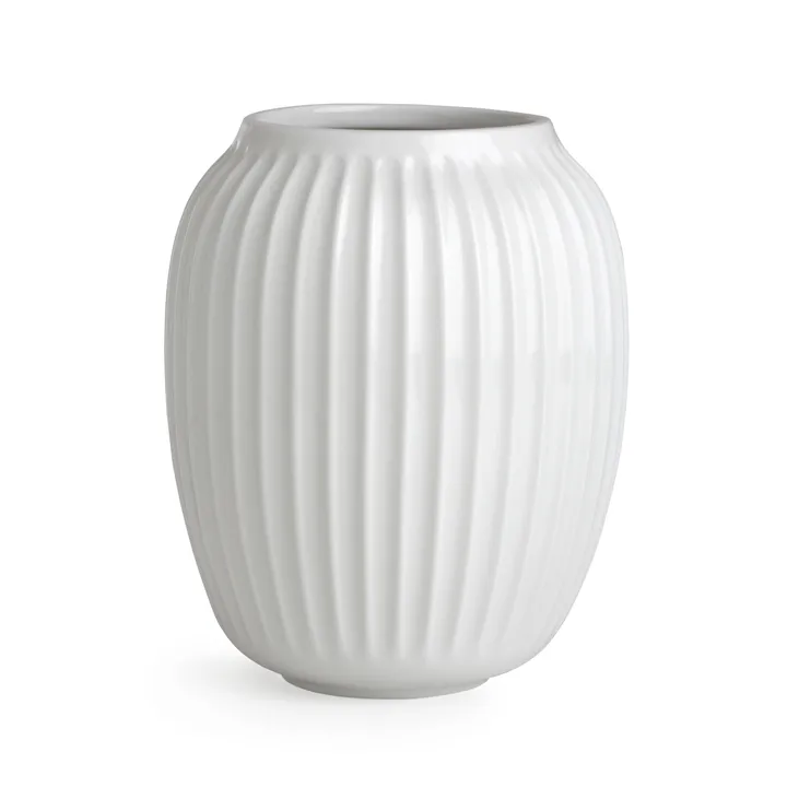 Vaso Hammershøi - Bianco, medio 21 cm - Kähler