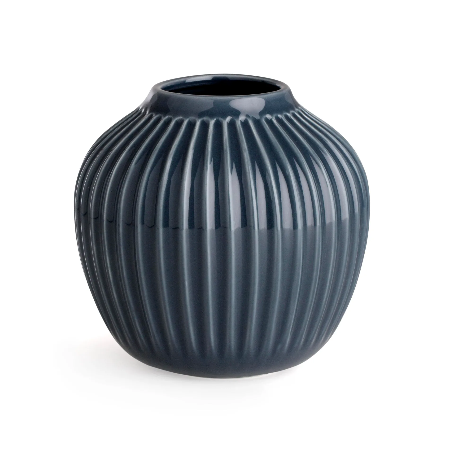 Vaso Hammershøi piccolo, grigio antracite Kähler