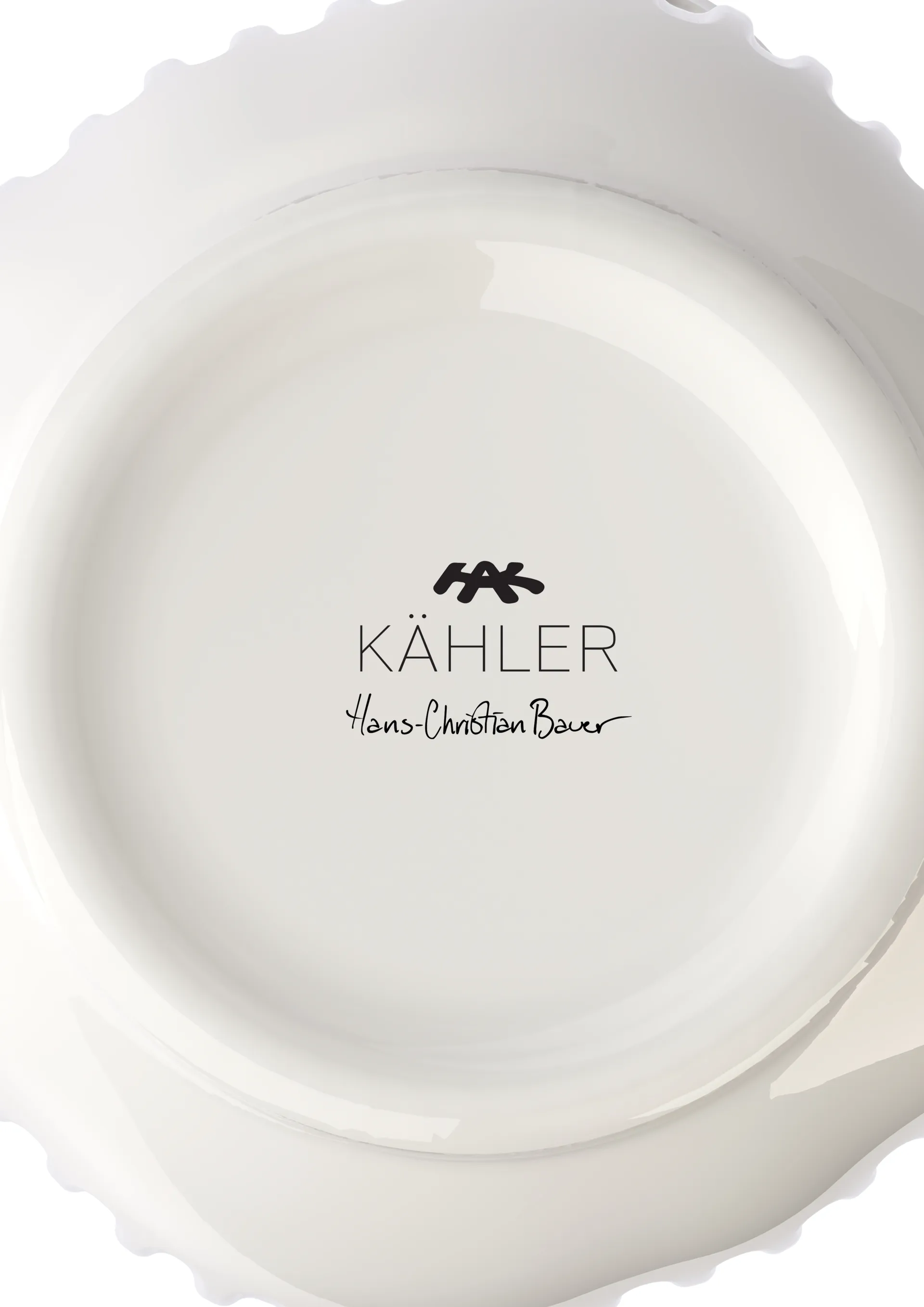 Vaso Hammershøi unfold, Bianco, 16,5 cm Kähler