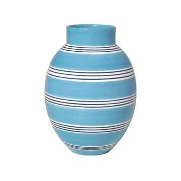 Vaso Omaggio Nuovo - blu intermedio, alt. 30 cm - Kähler