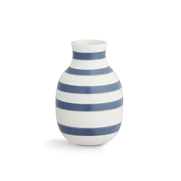 Vaso Omaggio piccolo - acciaio blu - Kähler