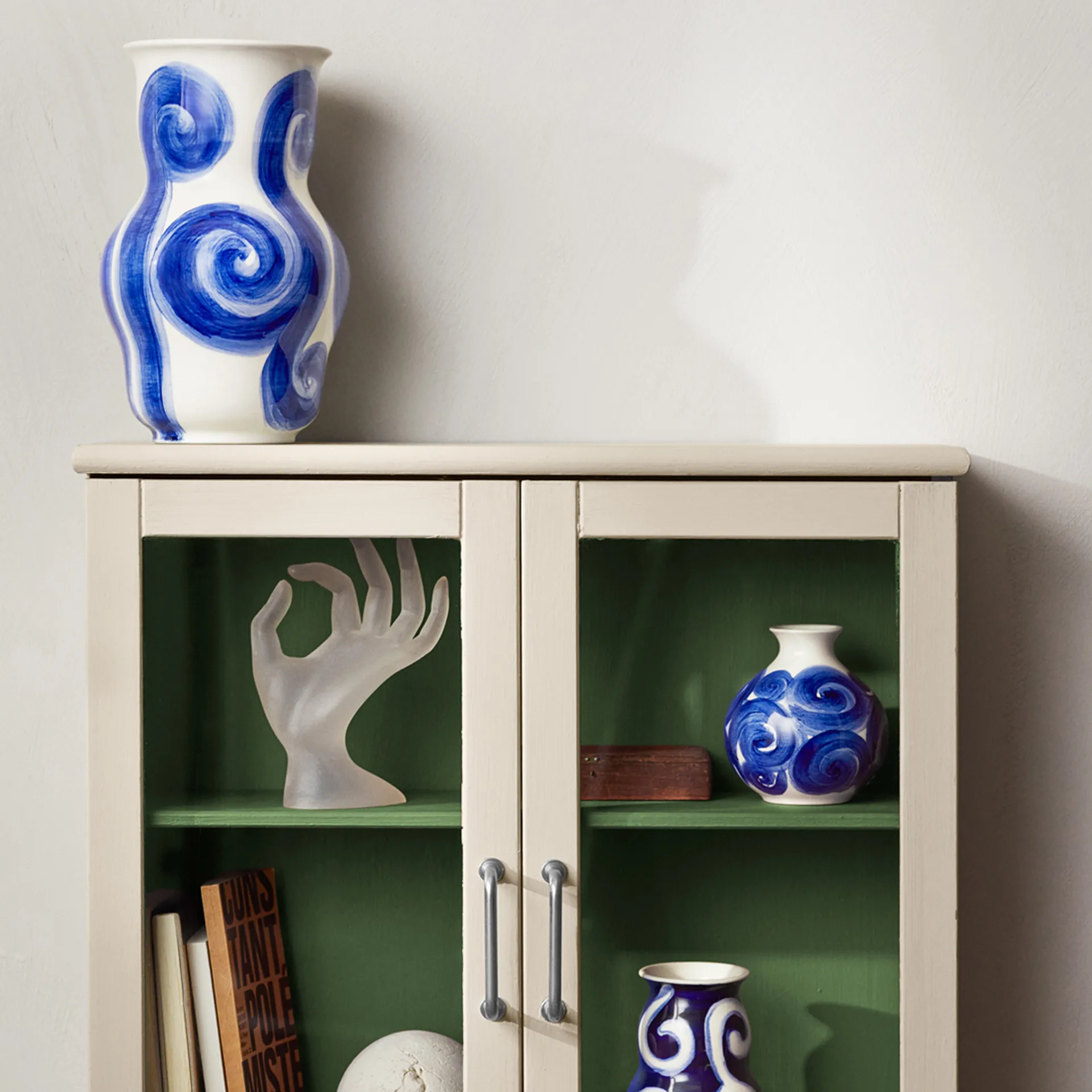 Vaso Tulle, 10,5 cm, Blu Kähler