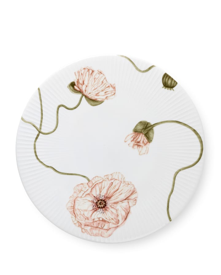 Vassoio da torta Hammershøi Poppy, Ø 30 cm - Bianco - K�ähler