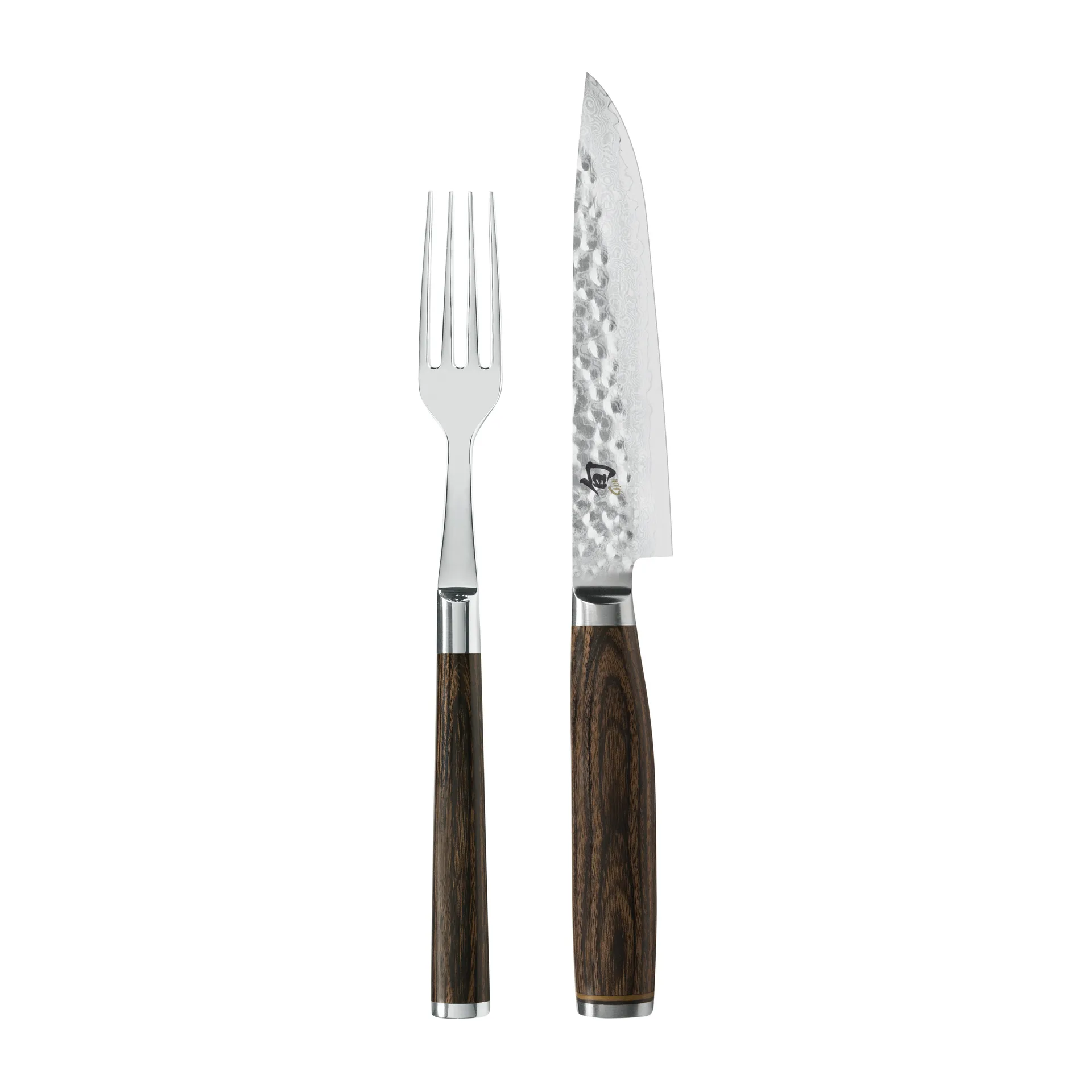 Set coltelli e forchette Kai Shun Premier, Cromo-marrone KAI