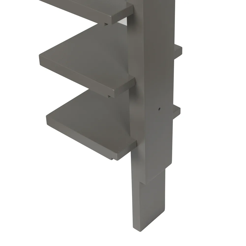 Mensola da parete Pilaster, Grigio mordenzato Källemo