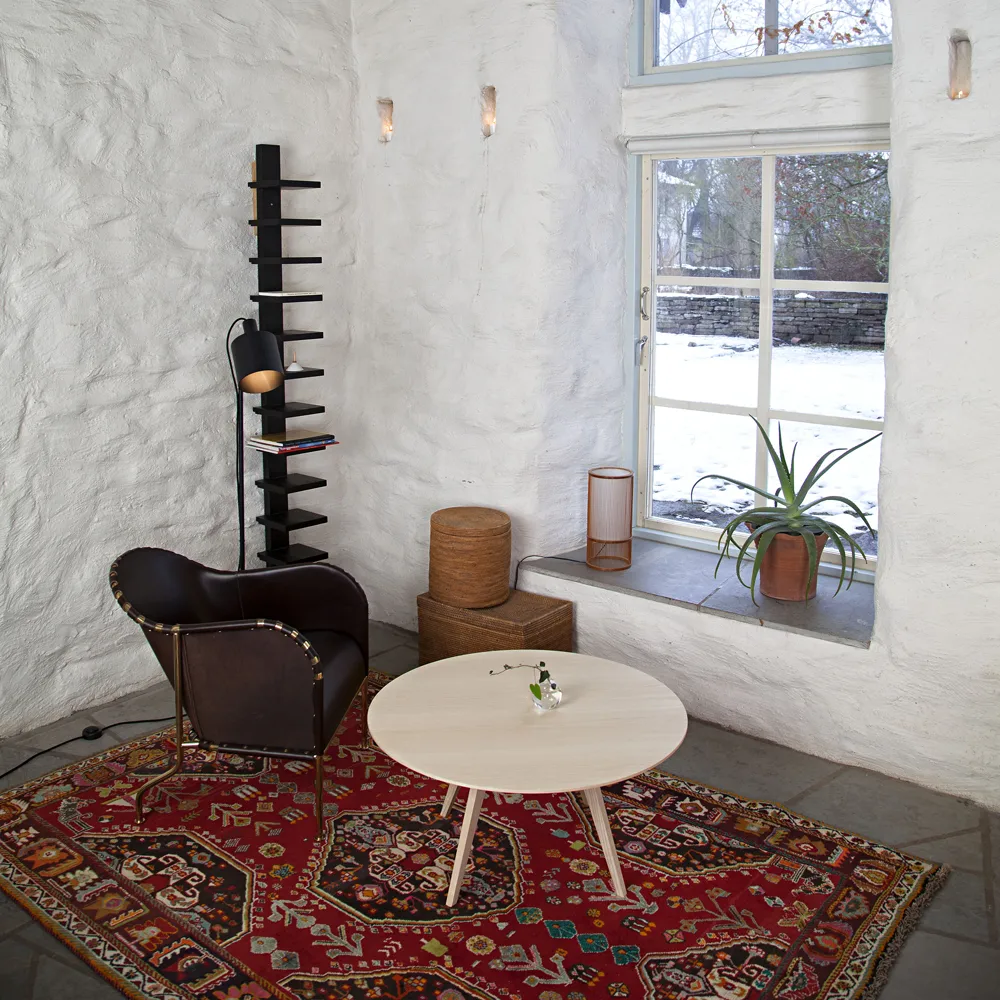 Mensola da parete Pilaster, Nero tinto Källemo