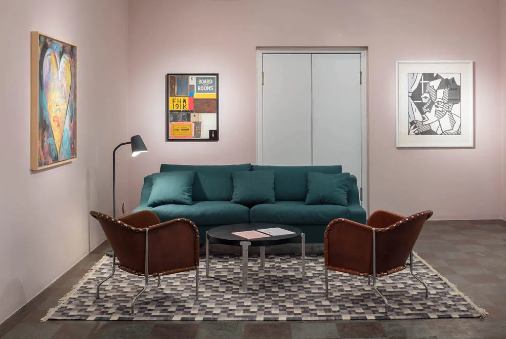 Poltrona Bruno, Cuoio pieno fiore concia al cromo-colore cognac Källemo