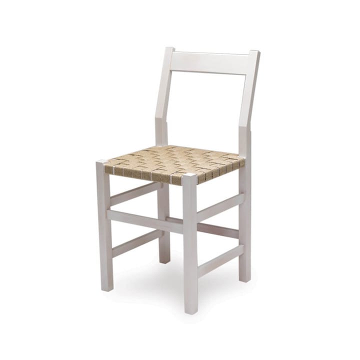Sedia Schablon - Sella cinghia natural-supporto bianco  - Källemo