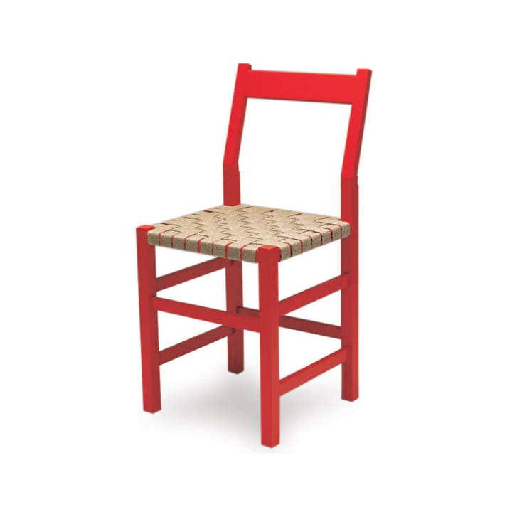 Sedia Schablon - Sella con cinghia natura-supporto rosso - Källemo