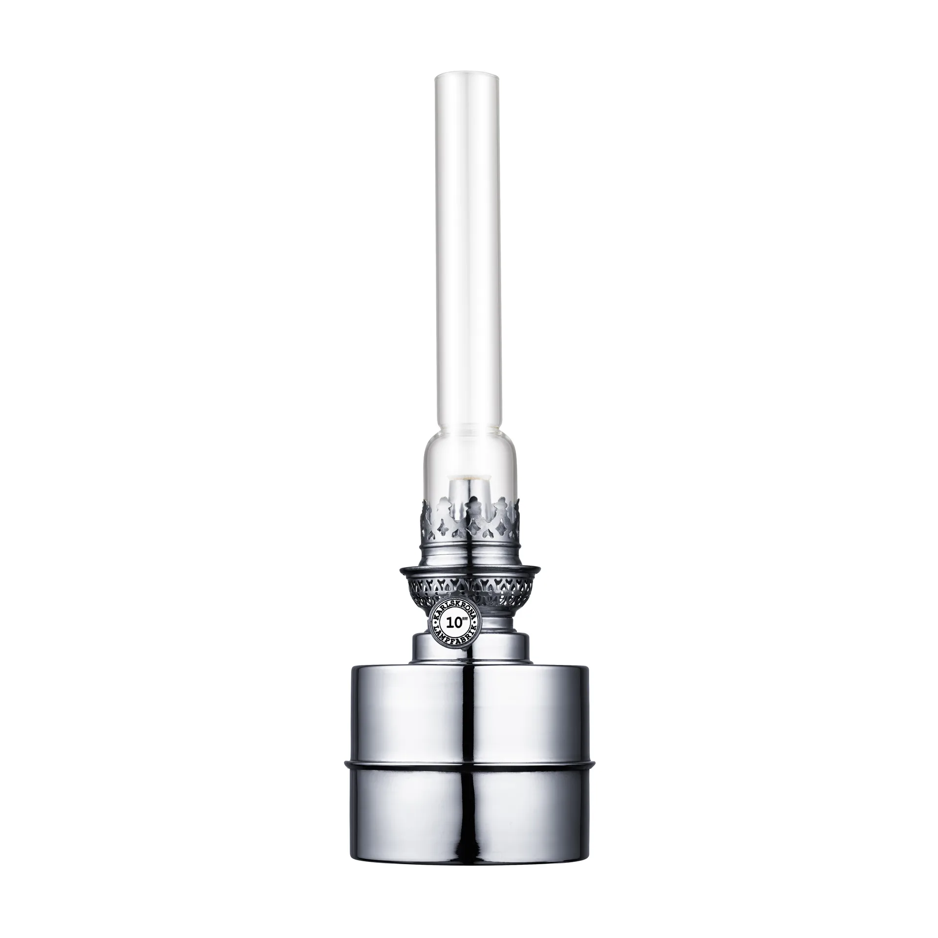 Lampada a paraffina Flaggskär, nichel Karlskrona Lampfabrik