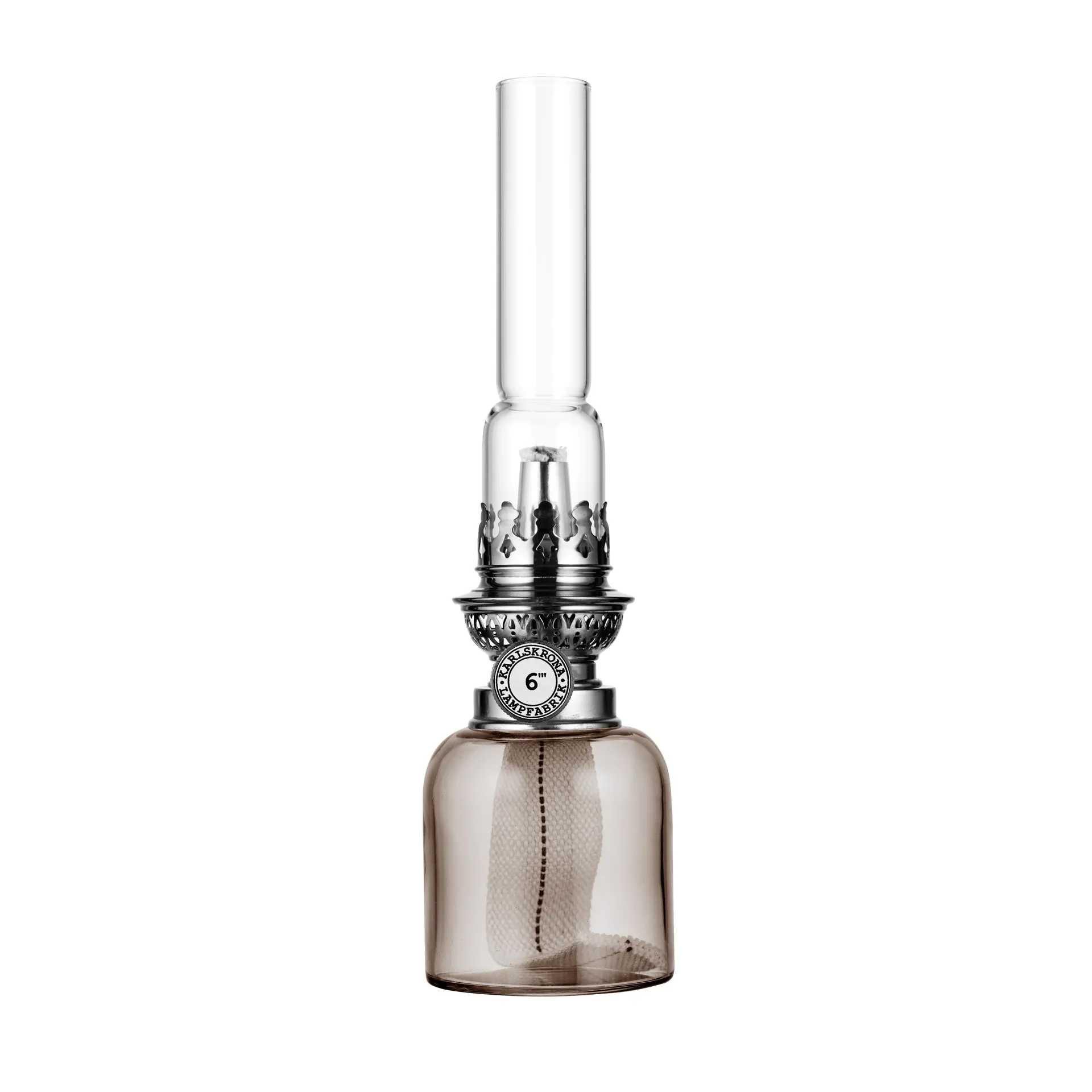 Lampada a paraffina Koholmen, Fumé Karlskrona Lampfabrik