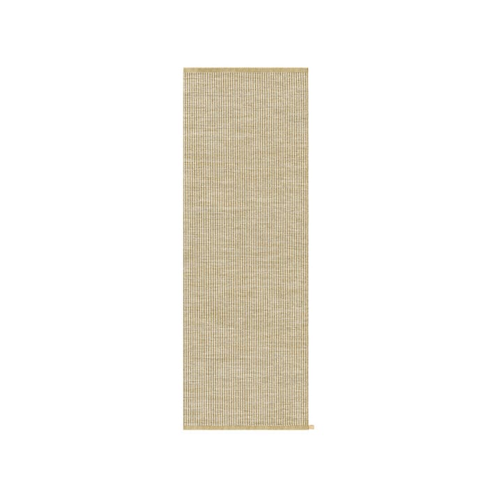 Passatoia Stripe Icon - straw yellow 485, 90x250 cm - Kasthall