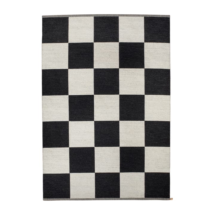 Tappeto Checkerboard Icon 165x240 cm - Midnight Black 554 - Kasthall