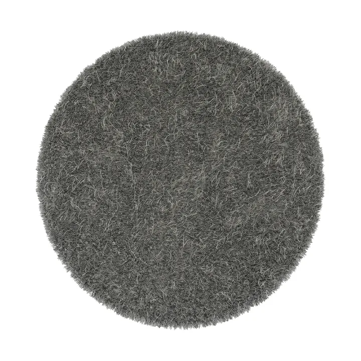 Tappeto rotondo Moss Ø 240 cm - Grigio nickel 502 - Kasthall