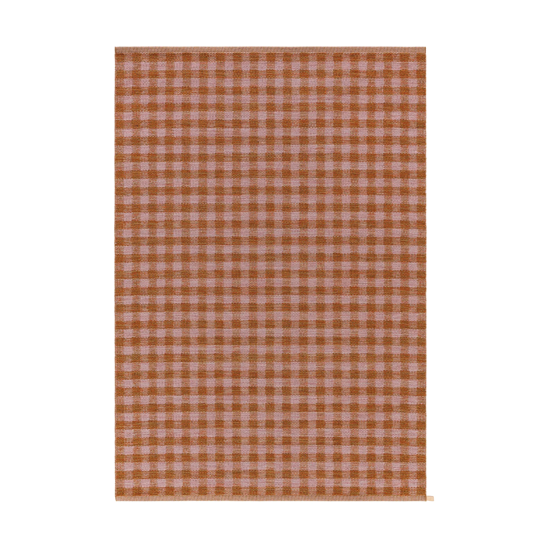 Tappeto Vichy 165x240 cm, Mango Peach 461 Kasthall