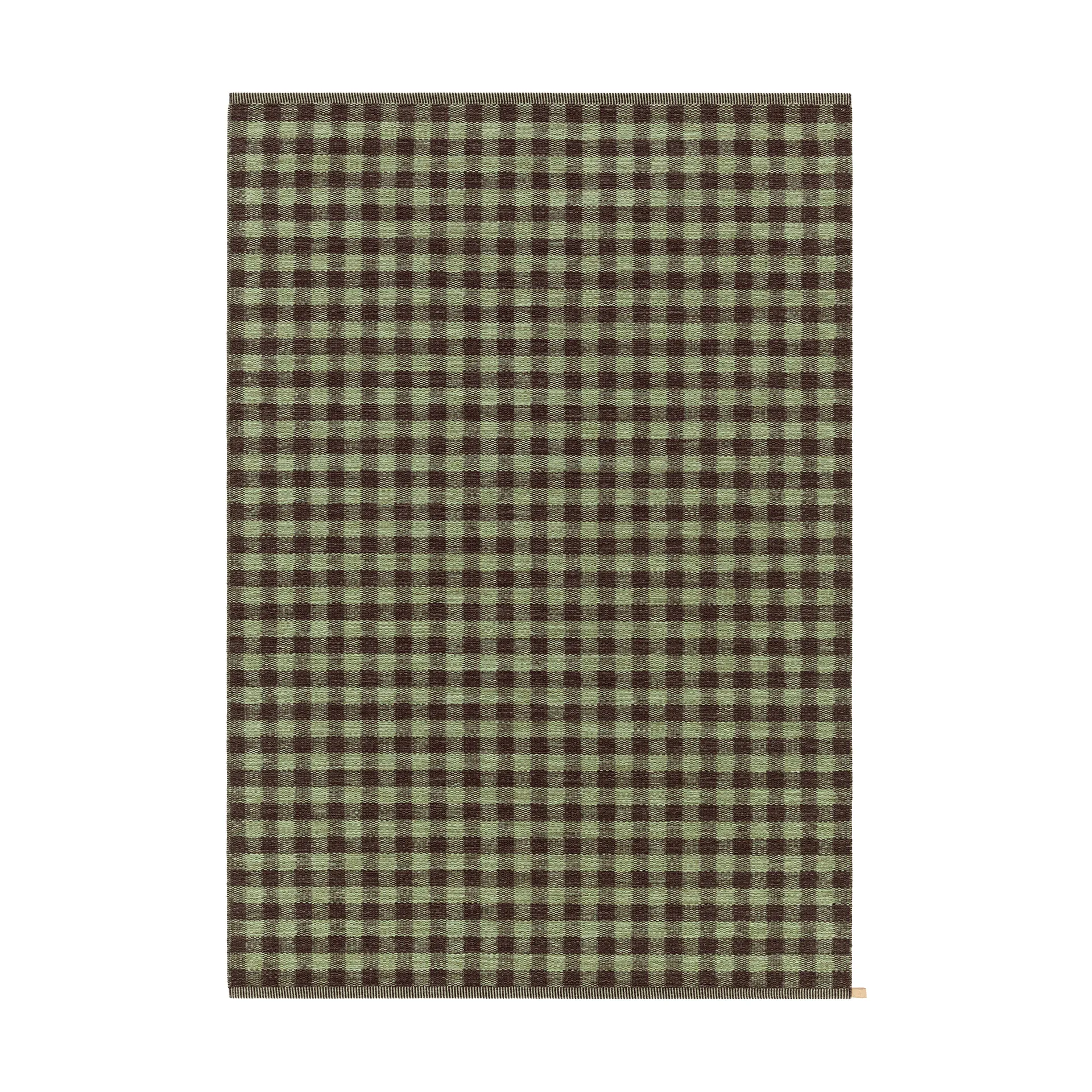 Tappeto Vichy 85x240 cm, Pistachio 730 Kasthall