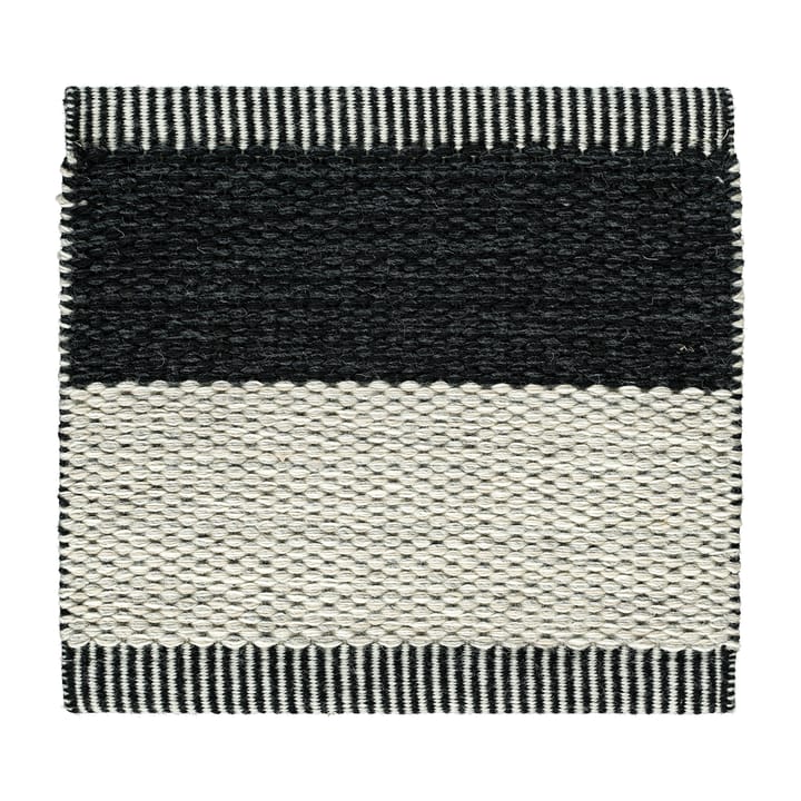 Tappeto Wide Stripe Icon 85x240 cm - Midnight Black 554 - Kasthall