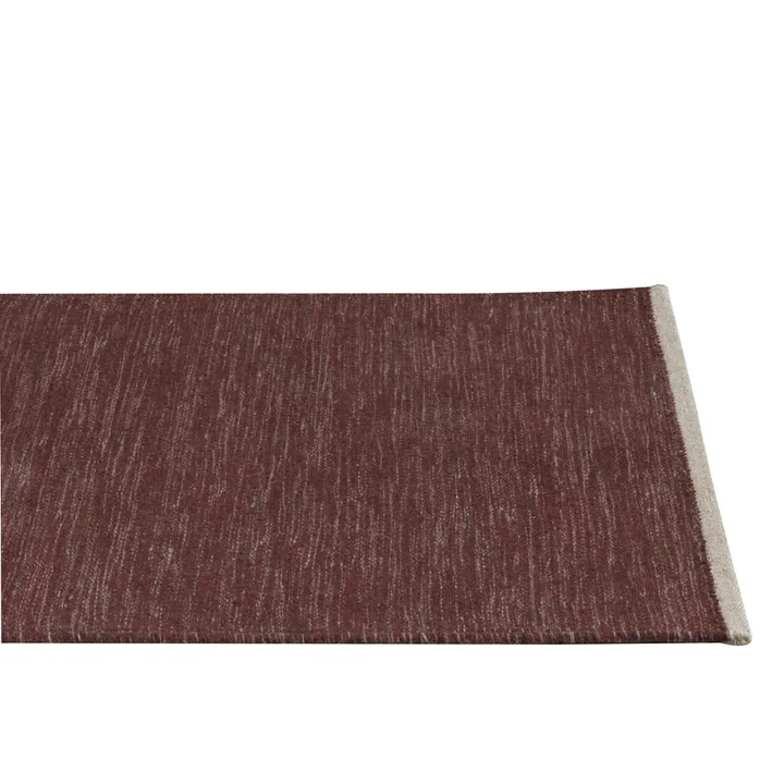 Tappeto Allium 80 x 250 cm - Aubergine - Kateha