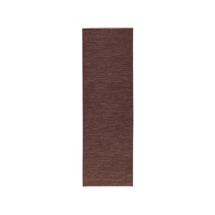 Tappeto Allium 80 x 250 cm - Aubergine - Kateha