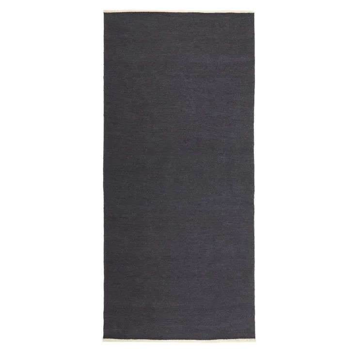 Tappeto Allium 80 x 250 cm - Nearly black - Kateha