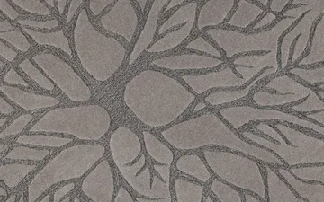 Tappeto Bird Nest intessuto a mano Ø220 cm - MD brown - Kateha