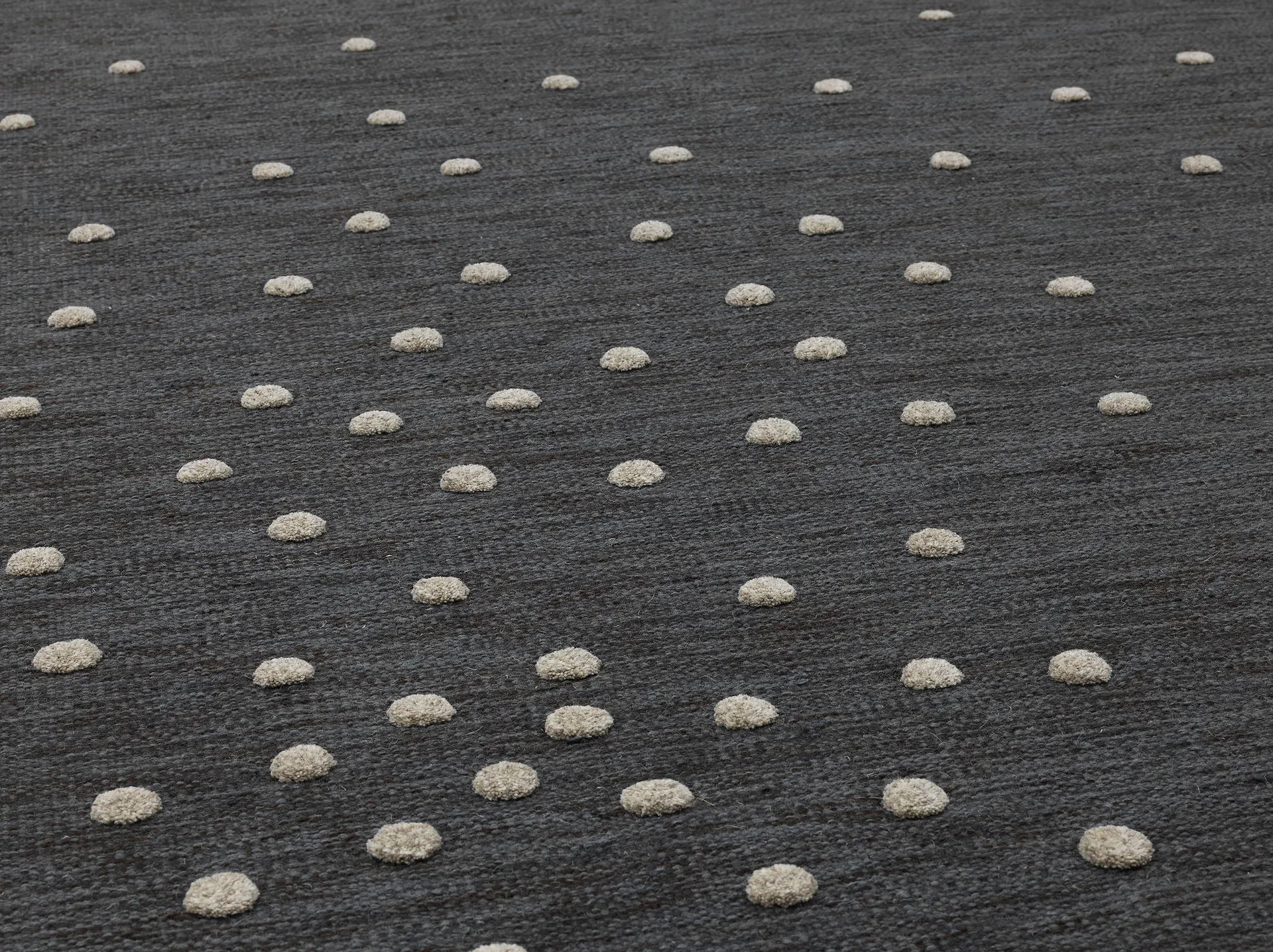 Tappeto Bula, Nearly Black, 170x240 cm Kateha