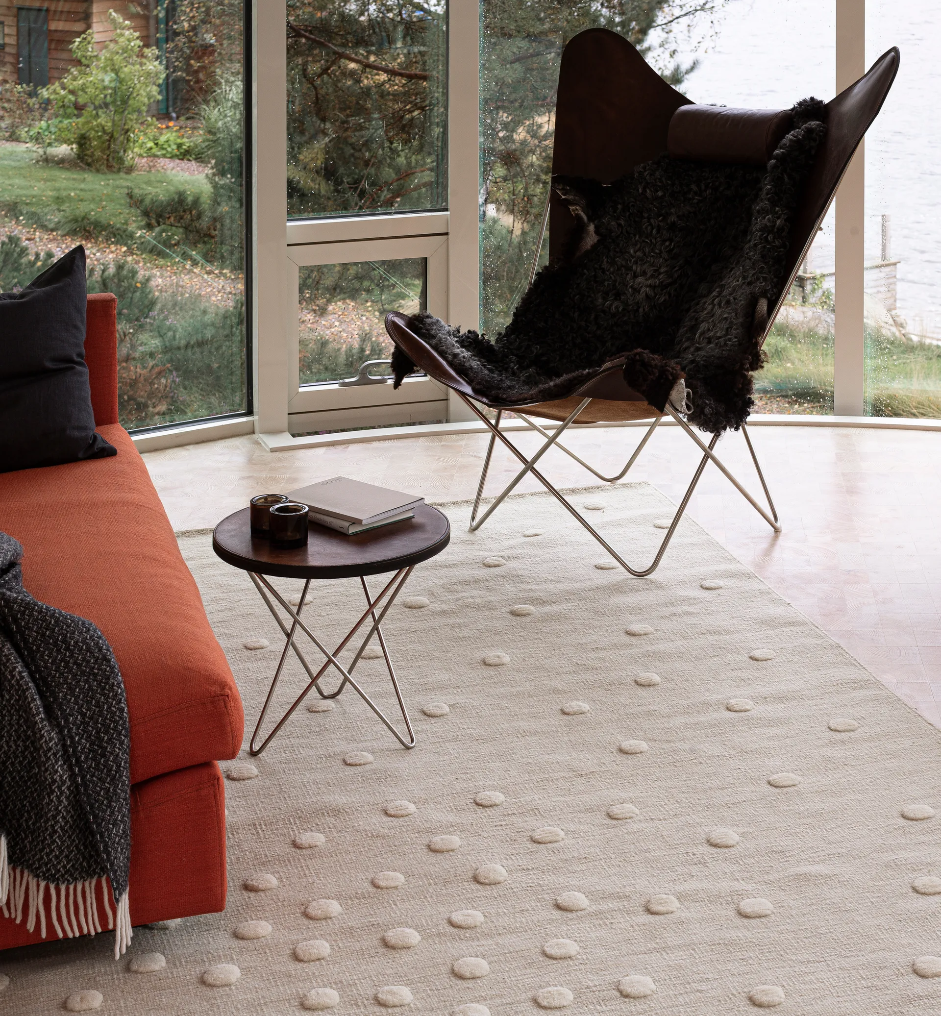 Tappeto Bula, White, 200x300 cm Kateha