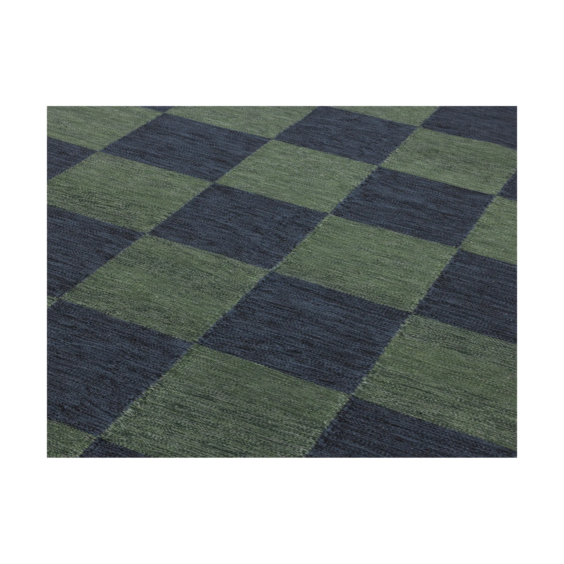 Tappeto da corridoio Allium Fox Trott, Verde scuro, 80x250 cm Kateha