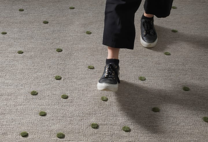 Tappeto da corridoio Bula , Verde, 80x250 cm Kateha