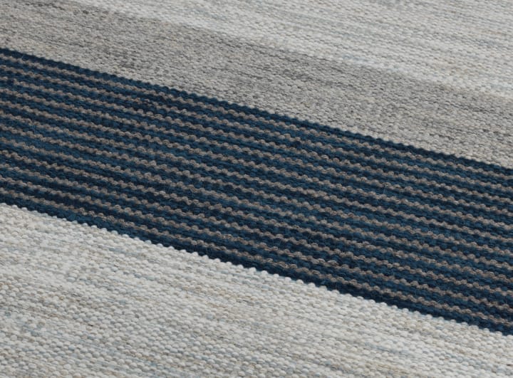 Tappeto da corridoio Terreno, Blu, 80x250 cm Kateha
